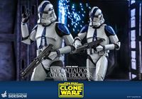 Foto de Star Wars The Clone Wars Figura 1/6 501st Battalion Clone Trooper 30 cm RESERVA