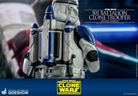 Foto de Star Wars The Clone Wars Figura 1/6 501st Battalion Clone Trooper (Deluxe) 30 cm RESERVA