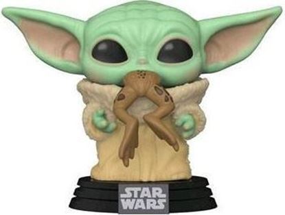 Picture of Star Wars The Mandalorian POP! TV Vinyl Figura The Child (Grogu) with Frog 9 cm