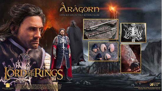 Picture of El Señor de los Anillos Figura Real Master Series 1/8 Aragorn 2.0 23 cm