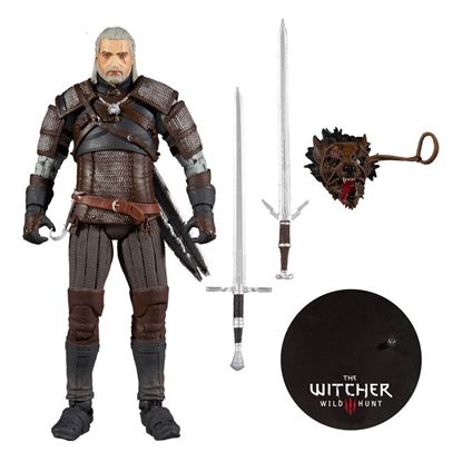 Picture of The Witcher Figura Geralt 18 cm