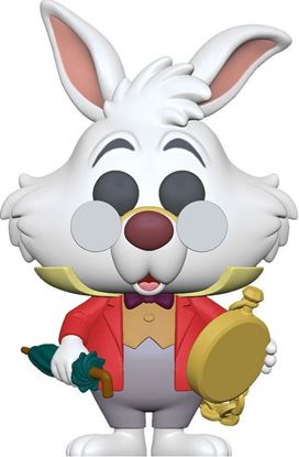 Picture of Alicia en el País de las Maravillas POP! Disney Vinyl Figura White Rabbit with Watch 9 cm
