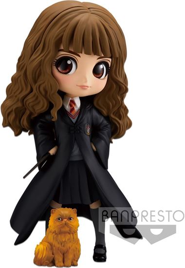 Picture of Figura Q Posket Hermione Granger & Crookshanks 14 cm