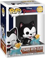 Picture of Pinocho 80th Anniversary POP! Disney Vinyl Figura Figaro with Cleo 9 cm