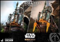 Foto de Star Wars The Mandalorian Pack de 2 Figuras 1/6 Boba Fett Deluxe 30 cm