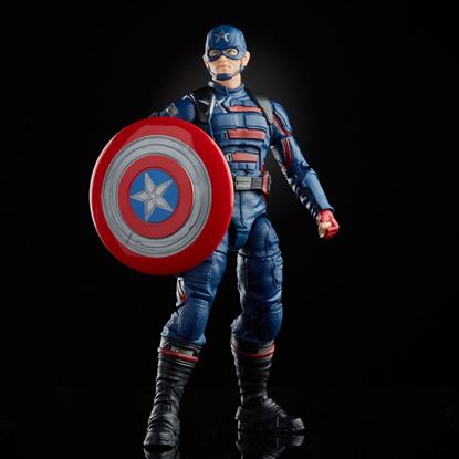 Imagen de Falcon y el Soldado de Invierno Marvel Legends Figura 2021 Captain America (John F. Walker) 15 cm