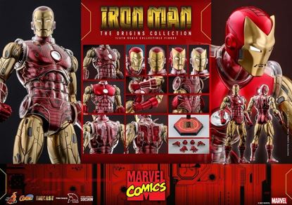 Picture of Marvel The Origins Collection Comic Masterpiece Figura 1/6 Iron Man 33 cm RESERVA