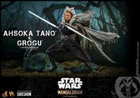 Foto de Star Wars The Mandalorian Pack de 2 Figuras 1/6 Ahsoka Tano & Grogu 29 cm RESERVA