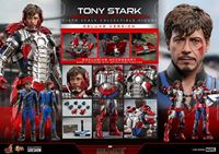 Picture of Iron Man 2 Figura Movie Masterpiece 1/6 Tony Stark (Mark V Suit Up Version) Deluxe 31 cm RESERVA