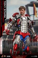 Picture of Iron Man 2 Figura Movie Masterpiece 1/6 Tony Stark (Mark V Suit Up Version) Deluxe 31 cm RESERVA