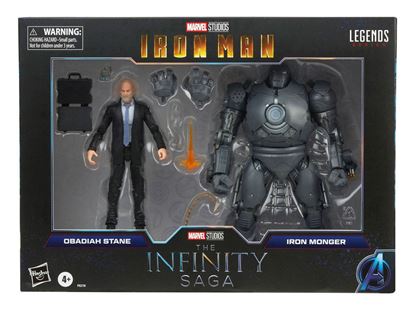 Picture of The Infinity Saga Marvel Legends Pack de 2 Figuras 2021 Obadiah Stane & Iron Monger (Iron Man) 15 cm