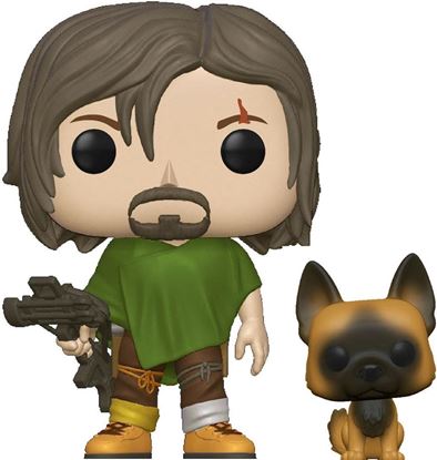 Picture of Walking Dead POP! Television Vinyl Figura Daryl Dixon with Dog 9 cm