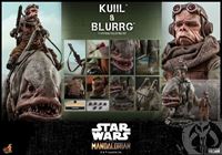 Foto de Star Wars The Mandalorian Pack de 2 Figuras 1/6 Kuiil & Blurrg 37 cm