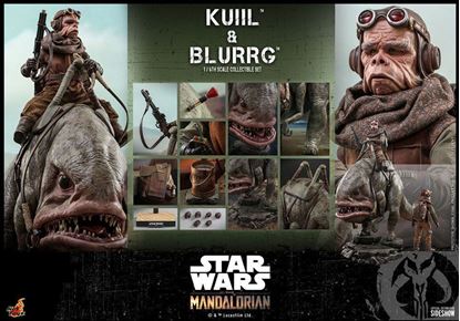 Picture of Star Wars The Mandalorian Pack de 2 Figuras 1/6 Kuiil & Blurrg 37 cm