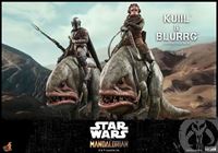 Foto de Star Wars The Mandalorian Pack de 2 Figuras 1/6 Kuiil & Blurrg 37 cm