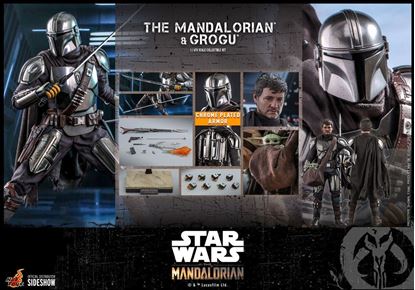 Picture of Star Wars The Mandalorian Pack de 2 Figuras 1/6 The Mandalorian & Grogu 30 cm RESERVA
