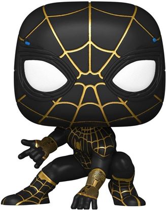 Picture of Spider-Man: No Way Home POP! Vinyl Figura Spider-Man (Black & Gold Suit) 9 cm. DISPONIBLE APROX: NOVIEMBRE 2021