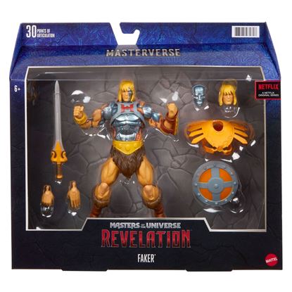 Picture of Masters of the Universe: Revelation Masterverse Figura 2021 Faker 18 cm