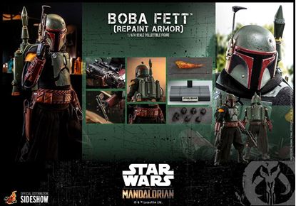 Imagen de Star Wars The Mandalorian Figura 1/6 Boba Fett (Repaint Armor) 30 cm RESERVA