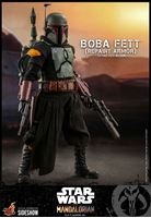 Foto de Star Wars The Mandalorian Figura 1/6 Boba Fett (Repaint Armor) 30 cm RESERVA