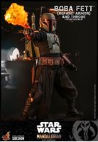 Foto de Star Wars The Mandalorian Figura 1/6 Boba Fett (Repaint Armor) and Throne 30 cm RESERVA