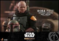 Foto de Star Wars The Mandalorian Figura 1/6 Boba Fett (Repaint Armor) and Throne 30 cm RESERVA