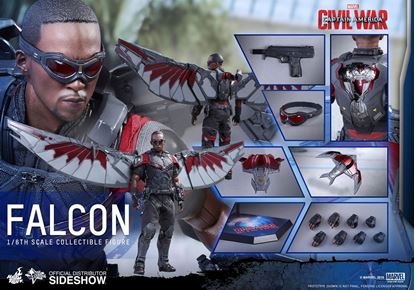Picture of Hot toys masterpiece 1/6 Falcon (Civil War)