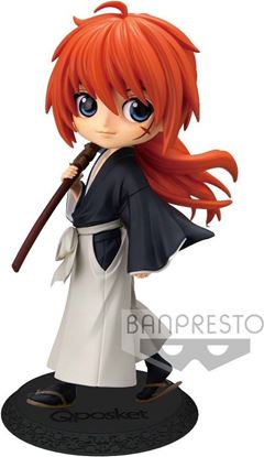 Picture of Figura Q Posket Kenshin Himura - Rurouni Kenshin - Version B 14 cm