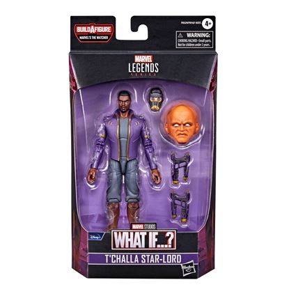 Picture of Avengers Disney Plus Marvel Legends Series Figuras 15 cm 2022 Wave 1  T´CHALLA STAR LORD  WHAT IF?