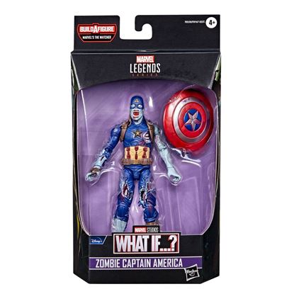 Picture of Avengers Disney Plus Marvel Legends Series Figuras 15 cm 2022 Wave 1  ZOMBIE CAPTAIN AMERICA  WHAT IF?