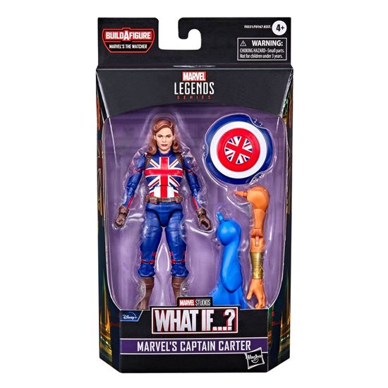 Foto de Avengers Disney Plus Marvel Legends Series Figuras 15 cm 2022 Wave 1  MARVEL´S CAPTAIN CARTER  WHAT IF?