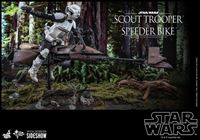Foto de Star Wars Episode VI Figura 1/6 Scout Trooper & Speeder Bike 30 cm