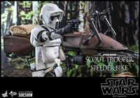 Foto de Star Wars Episode VI Figura 1/6 Scout Trooper & Speeder Bike 30 cm