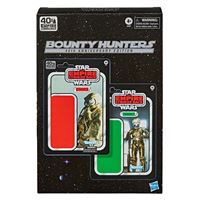 Foto de Star Wars Episode V Black Series Pack de 2 Figuras Bounty Hunters 40th Anniversary Edition 15 cm