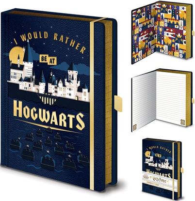 Picture of Cuaderno A5 "I Would Rather Be At Hogwarts" - Harry Potter