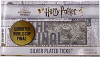 Picture of Réplica Ticket Final Copa Mundial Quidditch Bañado en Plata - Harry Potter