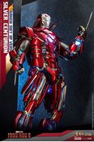 Foto de Iron Man 3 Figura Movie Masterpiece 1/6 Silver Centurion (Armor Suit Up Version) 32 cm