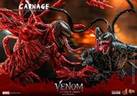 Foto de Venom: Habrá Matanza Figura Movie Masterpiece Series PVC 1/6 Carnage 43 cm