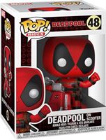 Picture of Deadpool POP! Rides Vinyl Figura Deadpool on Scooter 9 cm