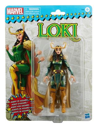 Imagen de Marvel Legends Retro Collection Series Figura 2022 Loki - Agent of Asgard 10 cm