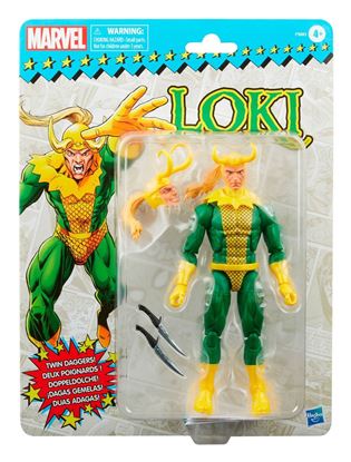Imagen de Marvel Legends Retro Collection Figura 2022 Loki 15 cm