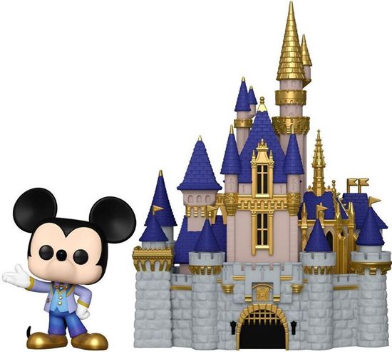 Picture of Walt Disney World 50th Anniversary POP! Town Vinyl Figura Cinderella Castle & Mickey Mouse 15 cm. DISPONIBLE APROX: ABRIL 2022