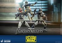 Foto de Star Wars The Clone Wars Figura 1/6 Captain Vaughn 30 cm RESERVA