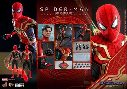 Picture of Spider-Man: No Way Home Figura Movie Masterpiece 1/6 Spider-Man (Integrated Suit) 29 cm