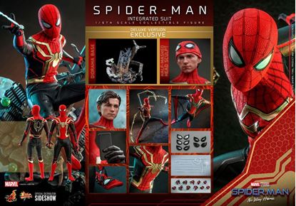 Picture of Spider-Man: No Way Home Figura Movie Masterpiece 1/6 Spider-Man (Integrated Suit) Deluxe Ver. 29 cm RESERVA