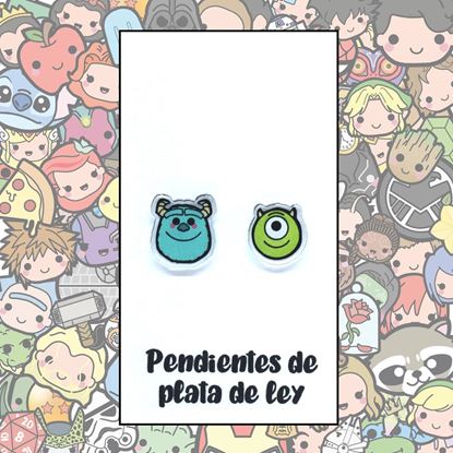 Picture of Pendientes Plata Sulley & Mike