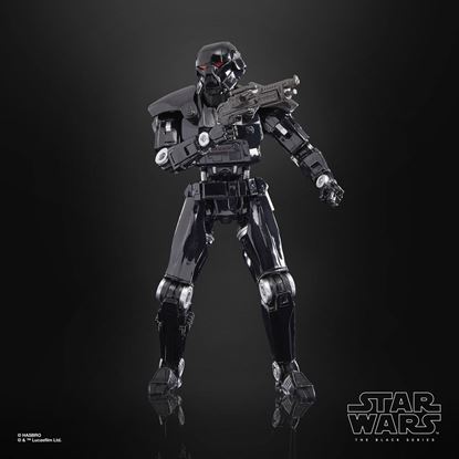 Picture of Star Wars: The Mandalorian Black Series Figura Deluxe 2022 Dark Trooper 15 cm