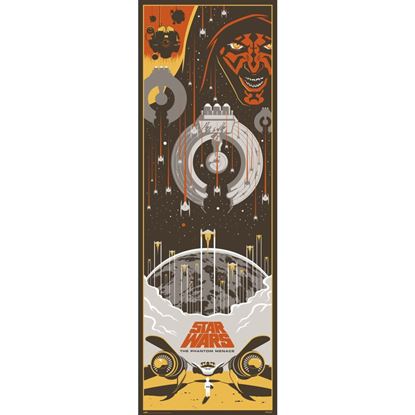 Picture of POSTER PUERTA STAR WARS EPISODIO I