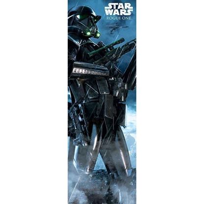 Picture of POSTER PUERTA STAR WARS ROGUE ONE DEATH TROOPER RAIN