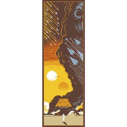 Picture of POSTER PUERTA STAR WARS EPISODIO IV